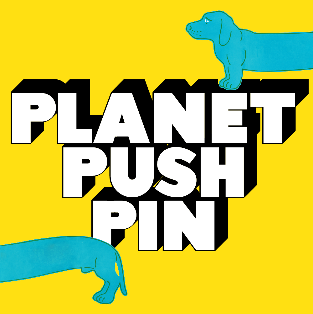 Planet Push Pin - You Can Look
