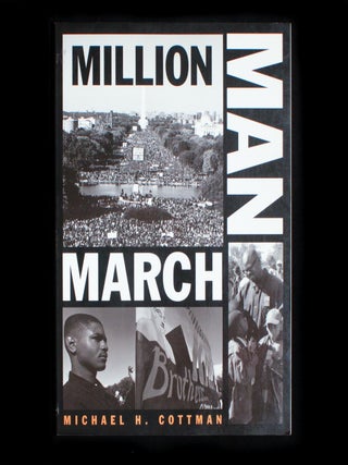 Item #10651 Million Man March. Michael H. Cottman, Deobrah Willis, photo