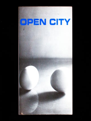 Item #10833 Open City. Open City, Thomas Beller, Daniel Pinchbeck, Mary Gaitskill, Jeff Koons,...