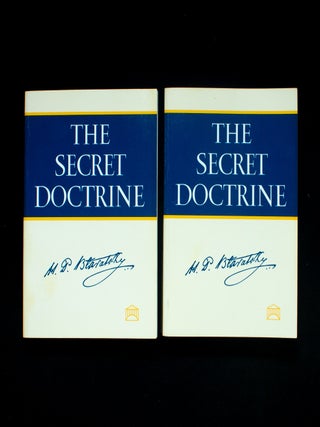 Item #11594 The Secret Doctrine: The Synthesis of Science, Religion, and Philosophy. Helena...