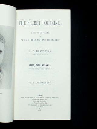 The Secret Doctrine: The Synthesis of Science, Religion, and Philosophy
