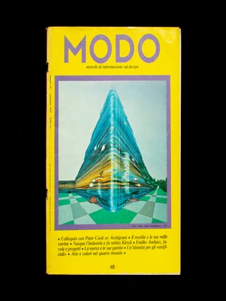 Item #11996 Modo: Mensile di Informazione sul Design. Modo, Alessandro Mendini, Peter Cook, cover