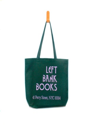 Item #12077 Green/Lavender LBB Tote Bag