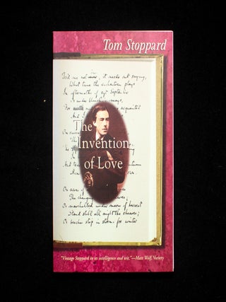 Item #12086 The Invention of Love. Tom Stoppard