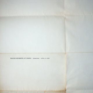 Rauschenberg at Dwan: Drawings