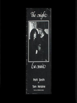 The Night/La Nuit. Patti Smith, Tom Verlaine.