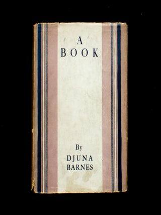 Item #12187 A Book. Djuna Barnes