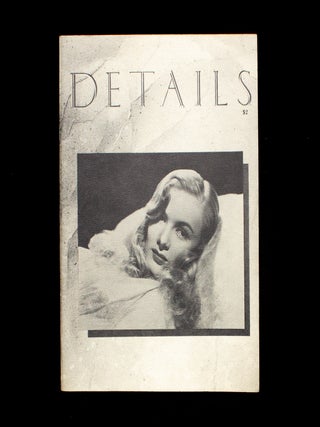 Item #12302 Details. Details, Annie Flanders, Cookie Mueller, Stephen Saban, Hal Rubenstein,...