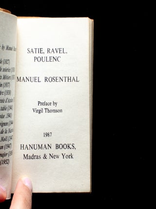 Satie, Ravel, Poulenc
