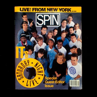 Item #12331 Spin. Spin, Bob Guccione Jr., Saturday Night Live