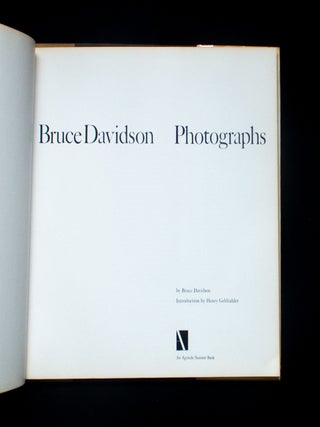 Bruce Davidson: Photographs