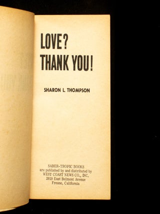 Love? Thank You!