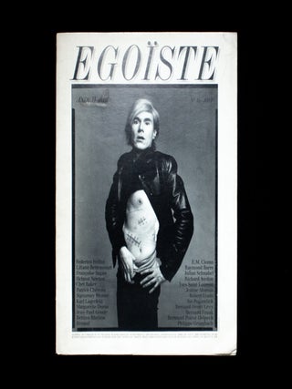 Item #12453 Egoïste. Egoïste, Nicole Wisniak, Richard Avedon, Helmut Newton, Andy Warhol,...