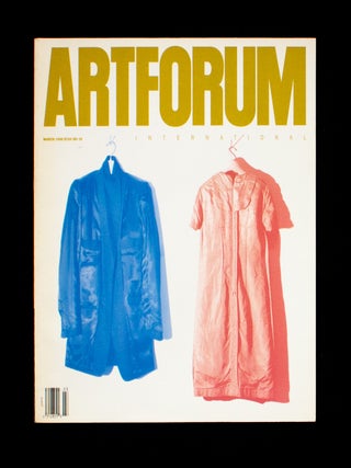 Item #12511 Artforum. Artforum, Jack Bankowsky, Martin Margiela, Dennis Cooper, bell hooks, Gary...