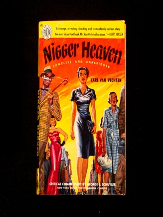 Item #12516 Nigger Heaven. Carl Van Vechten, George S. Schuyler, afterword