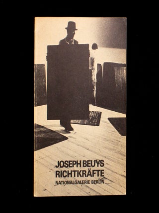 Item #12530 Joseph Beuys Richkräfte. Joseph Beuys, Christos M. Joachimides, text
