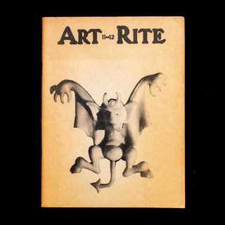Item #12649 Art-Rite. Art-Rite, Edit deAk, Walter Robinson, Ed Ruscha, cover