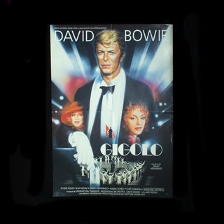 Item #12694 Just a Gigolo. David Bowie, David Hemmings, Michel Landi, director, artist