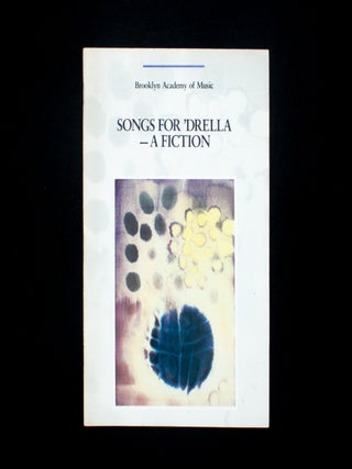 Item #12704 Songs for ‘Drella–A Fiction. Lou Reed, John Cale