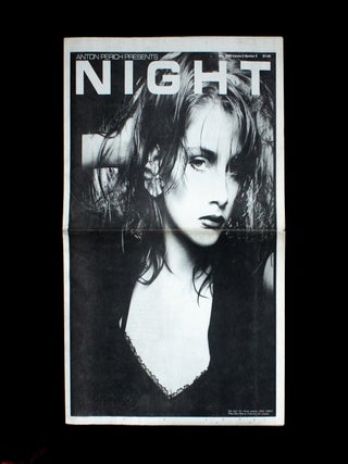 Item #12714 Night. Night, Anton Perich, Antonio Lopez, Jenny Wright, /publisher, cover