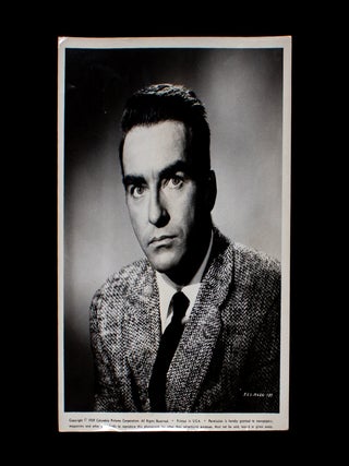 Item #12761 Montgomery Clift. Montgomery Clift, Joseph L. Mankiewicz, Tennessee Williams