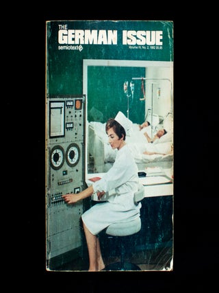 Item #12785 Semiotext(e): The German Issue. Semiotexte, Sylvere Lotringer, Marcia Resnick,...