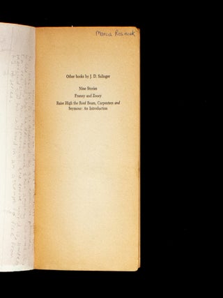 The Catcher In the Rye