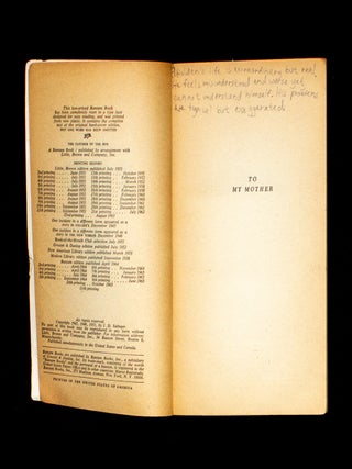 The Catcher In the Rye