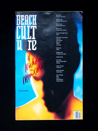 Item #12873 Beach Culture. Beach Culture, Neil Feineman, David Carson, art director