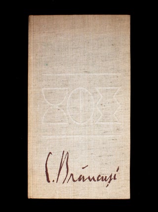 Item #12899 C. Brâncusi. Constantin Brancusi, Petre Oprea, text