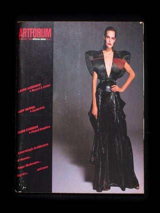 Item #12936 Artforum. Artforum, Ingrid Sischy, Laurie Anderson, Glenn O'Brien, Andy Warhol, Issey...