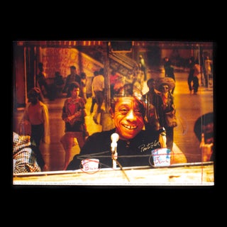 Item #12938 James Baldwin. James Baldwin, Ted Pontiflet