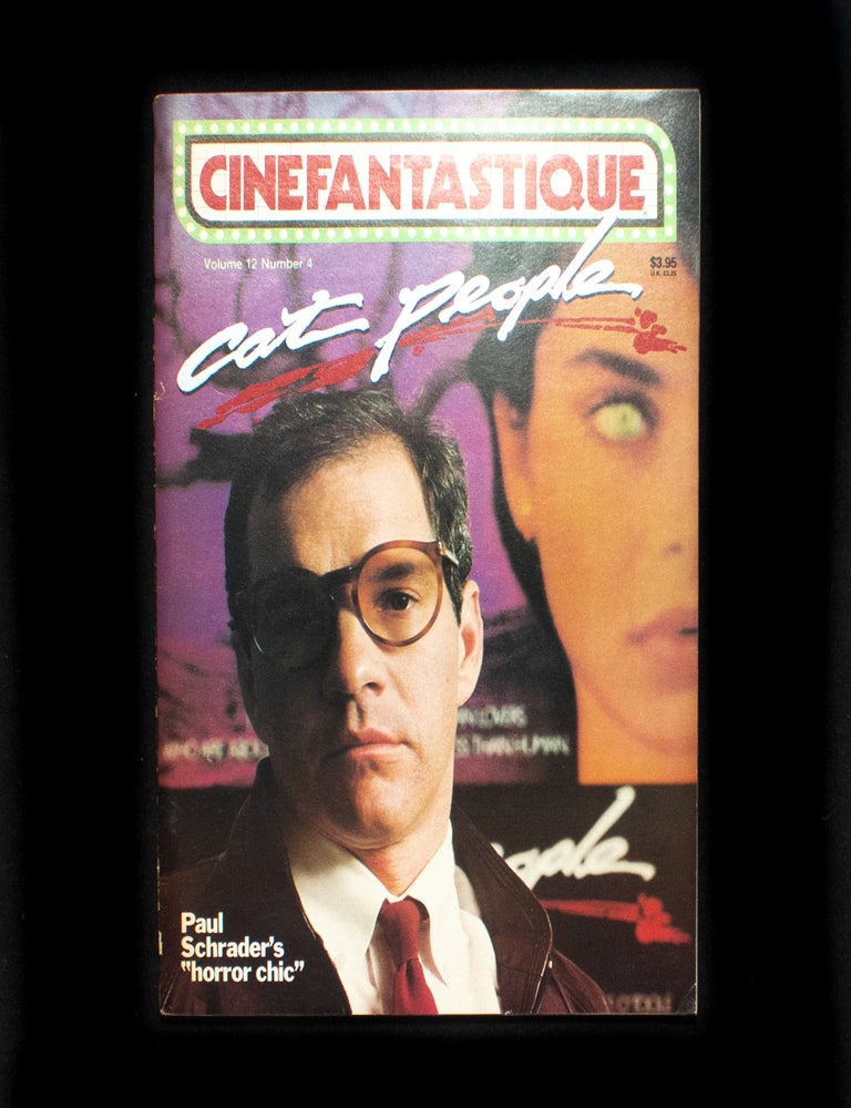 Item #12969 Cinefantastique. Cinefantastique, Frederick S. Clarke, Paul Schrader, cover.