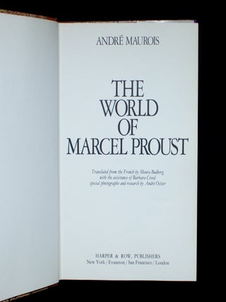 The World of Marcel Proust