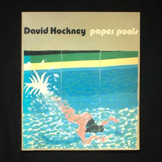 Item #12999 Paper Pools. David Hockney, Nikos Stangos