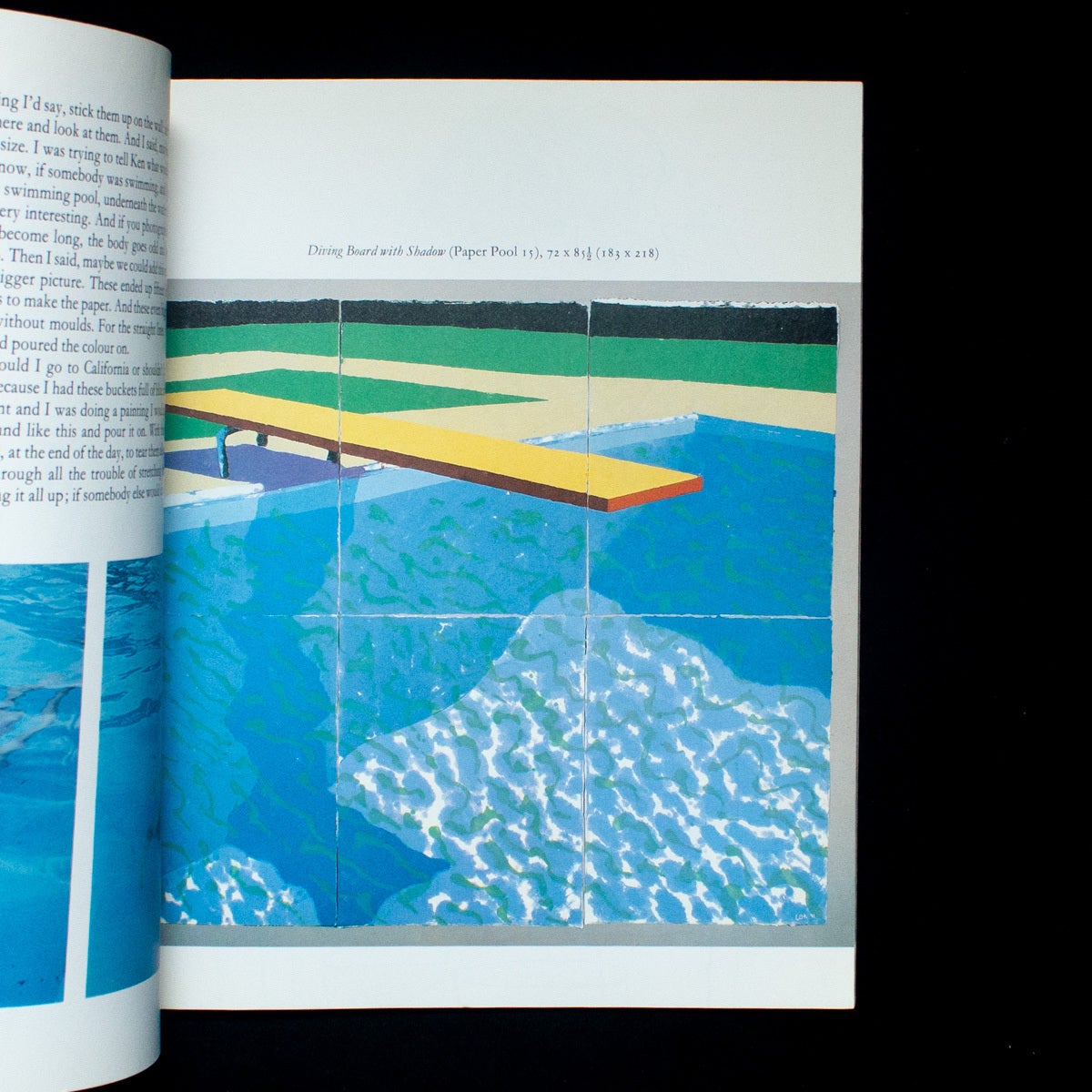 Paper Pools | David Hockney, Nikos Stangos | 1st Edition