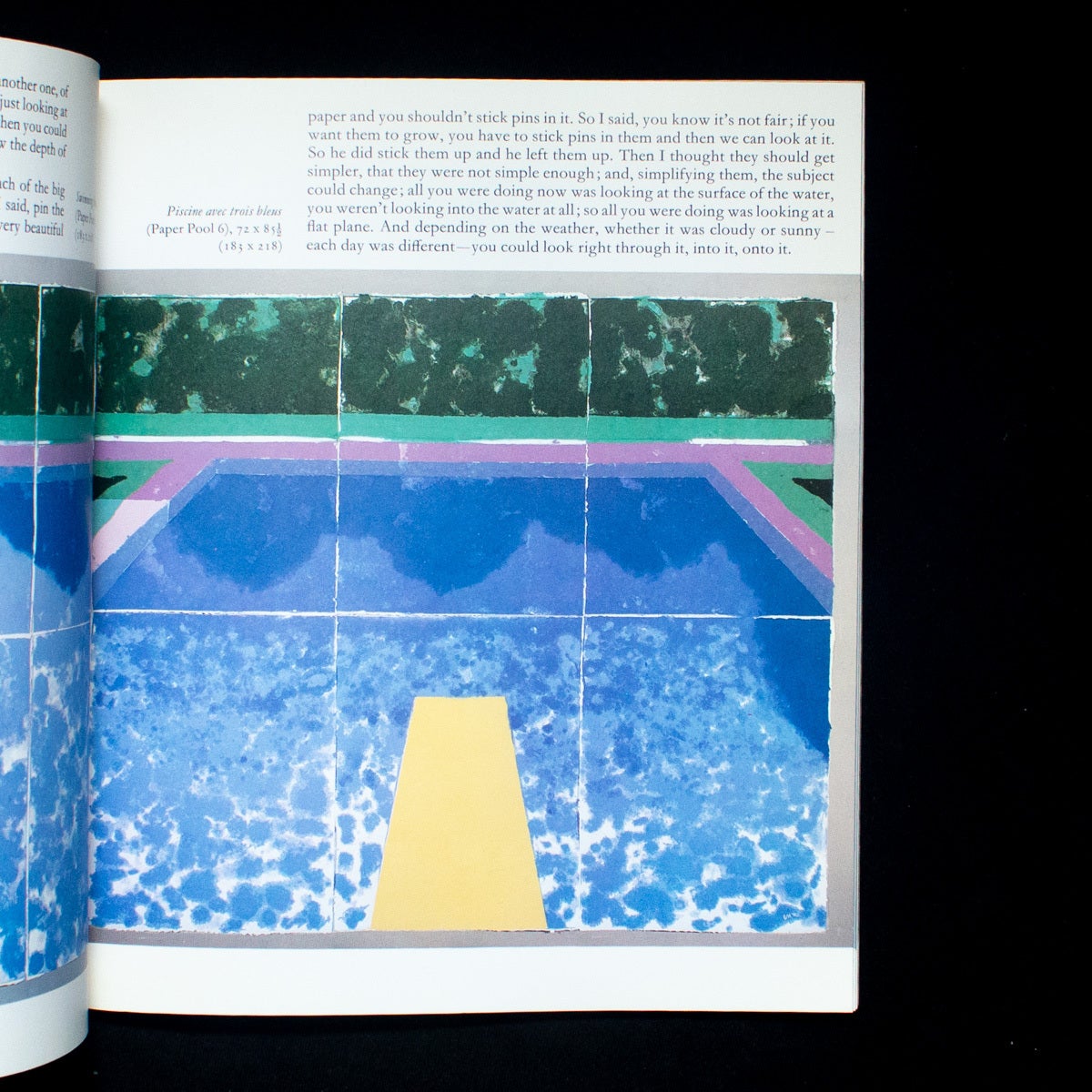 Paper Pools | David Hockney, Nikos Stangos | 1st Edition