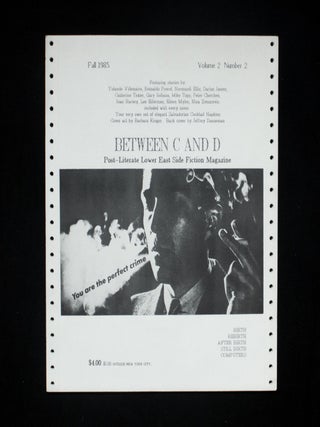 Between C and D: Post-Literate Lower East Side Fiction Magazine