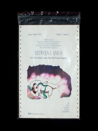 Item #13009 Between C and D: Post-Post-Modern Lower East Side Fiction Magazine. Between C., D,...