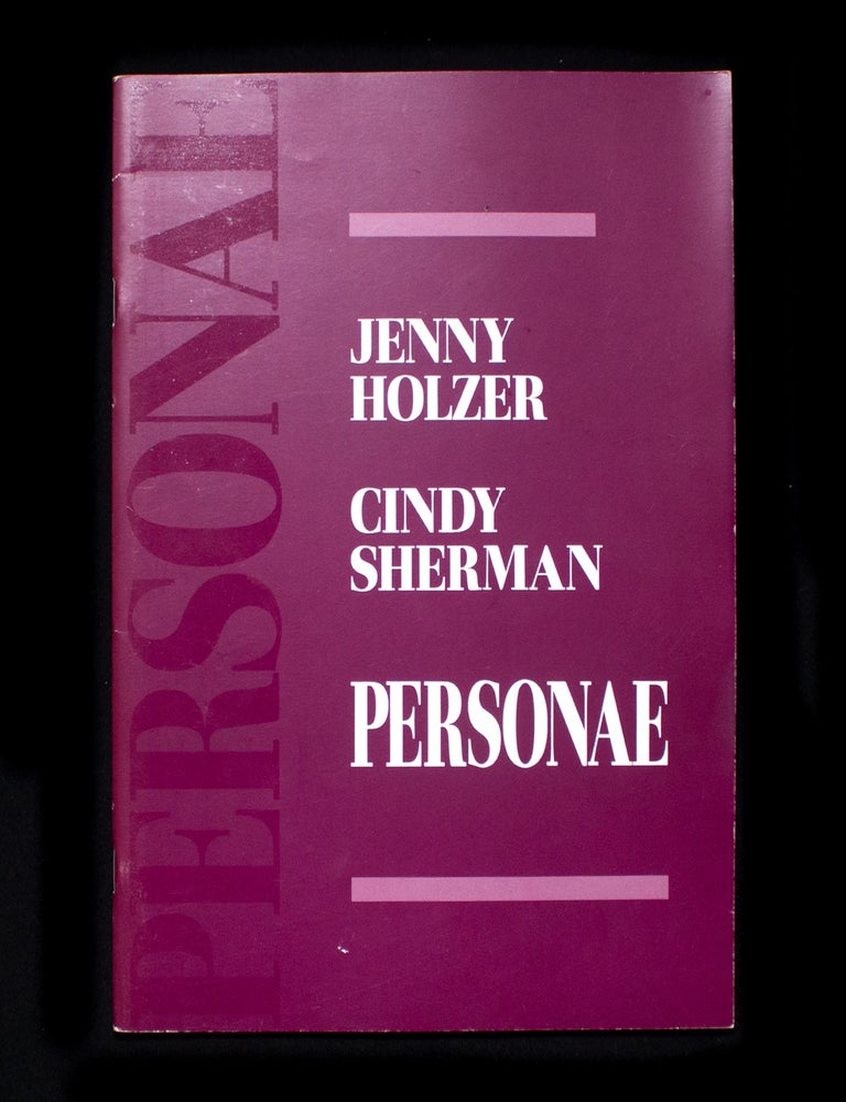 Item #13023 Personae. Jenny Holzer, Cindy Sherman, Sarah Rogers-Lafferty, curator.