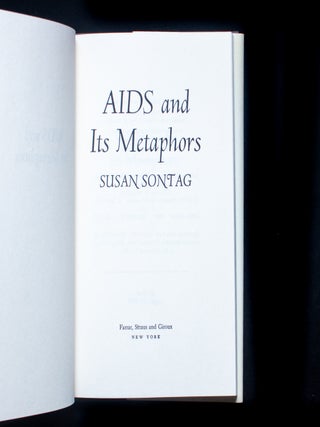 AIDS and Its Metaphors