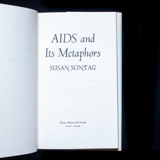 AIDS and Its Metaphors