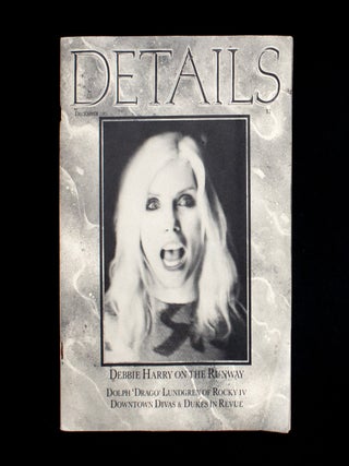 Item #13060 Details. Details, Annie Flanders, Debbie Harry, Cookie Mueller, Anna Sui, cover,...