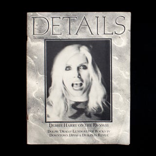 Item #13060 Details. Details, Annie Flanders, Debbie Harry, Cookie Mueller, Anna Sui, cover,...