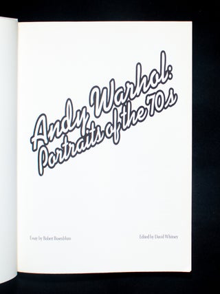 Andy Warhol: Portraits of the 70s