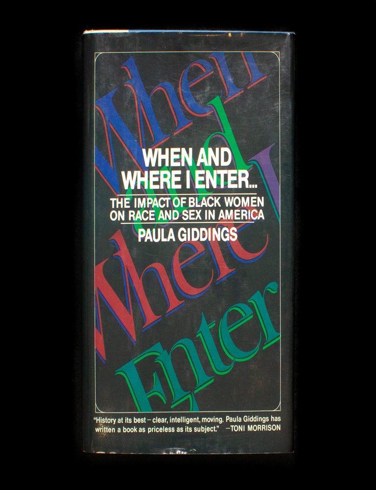 Item #13098 When and Where I Enter. Paula Giddings.