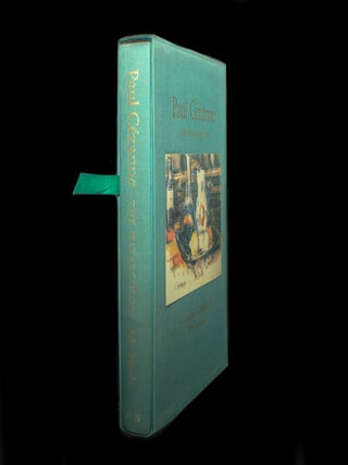 Item #13110 Paul C&eacute;zanne: The Watercolors. Paul C&eacute;zanne, John Rewald