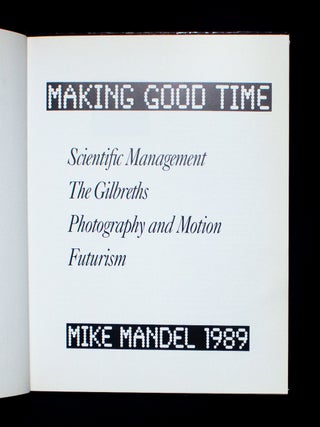 Making Good Time