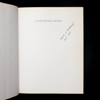 Ettore Sottsass: Ceramics