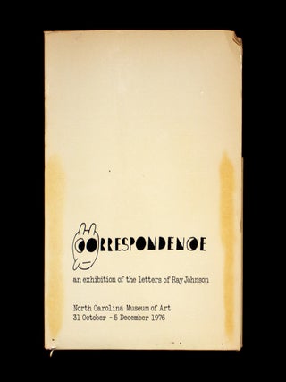 Item #13183 Correspondence. Ray Johnson, Richard Craven, curator